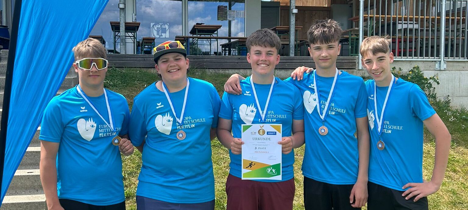 Bronze-Erfolg für unsere Faustballer bei der Bezirksmeisterschaft